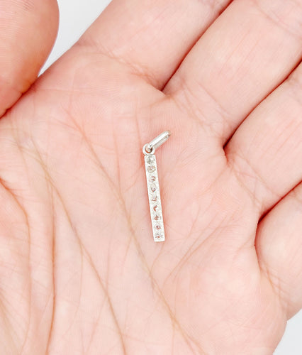 Pendentif Pendentif or rose et argent, diamant taille rose (circa 1890) 58 Facettes A06094