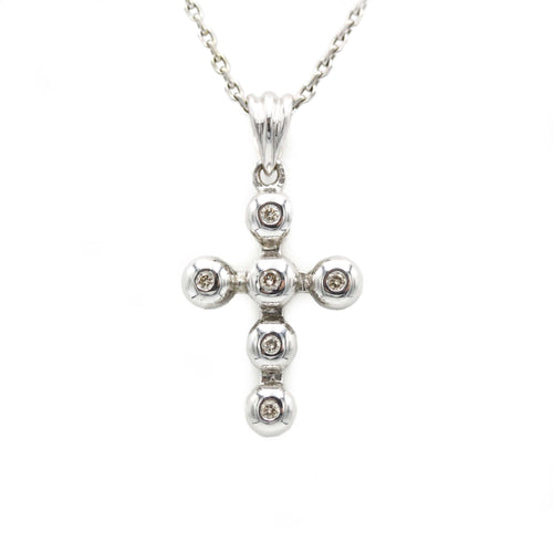 Collier Collier Pendentif Croix - OR & Diamants 58 Facettes 250064R