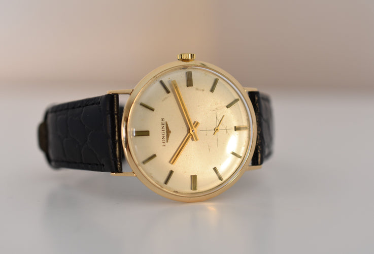 Montre Montre homme Longines, calibre 420 mécanique, or 18 carats, 1968 58 Facettes LON-100