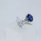 Bague Bague fine Or blanc Tanzanite Diamants 58 Facettes