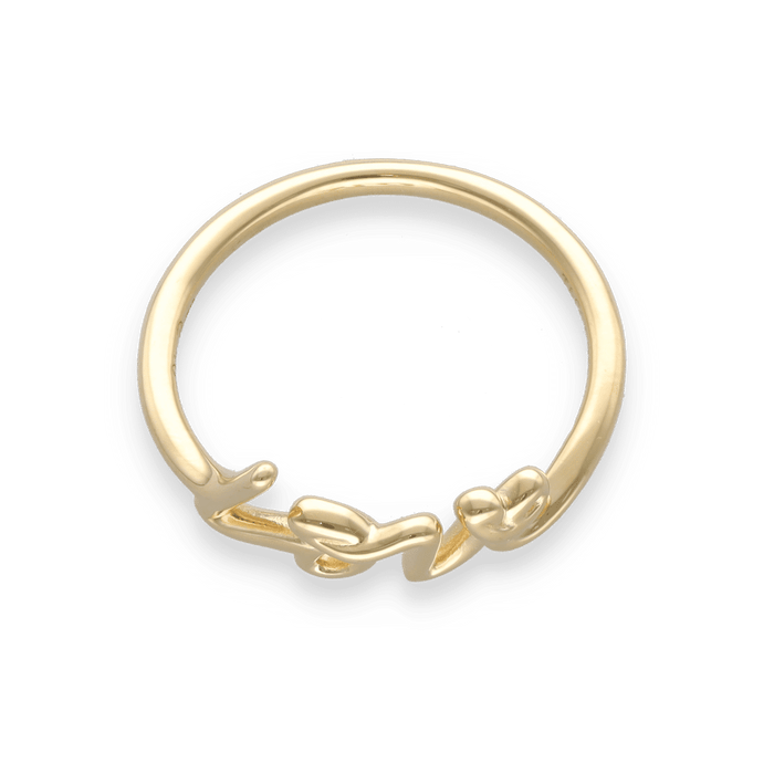TIFFANY & CO. Collezione di anelli Love mini in oro giallo
