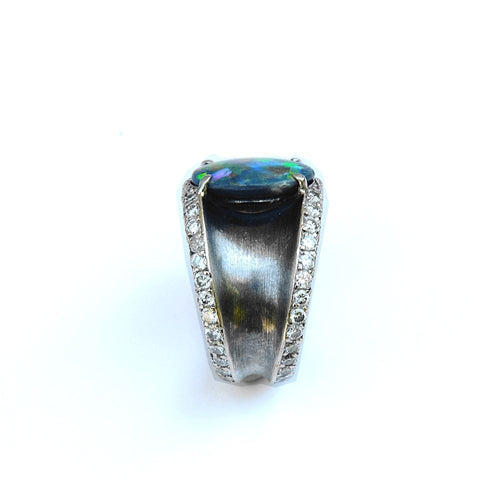 Bague 51 Lorenz Baümer - Bague opale - Création des années 1990–2000 58 Facettes 189