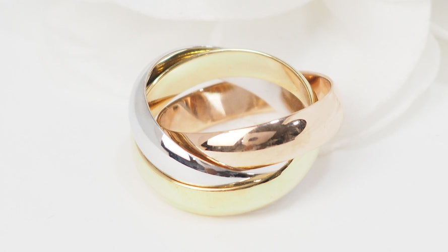 Bague 55 Bague Trinity 3 ors XL de Cartier 58 Facettes 32510