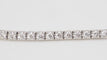 Bracelet Bracelet rivière en or blanc et diamants 58 Facettes 31349