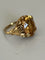 Bague 49 Bague or jaune citrine 58 Facettes 5699