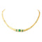 Collier Collier Or jaune Emeraude, Diamant 58 Facettes 4387242CN