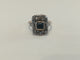 Bague 55 Bague Ancienne Saphir Diamants 58 Facettes