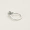 Bague 53 Solitaire en or blanc et diamant 58 Facettes B250581