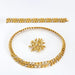 Collier ANDRÉ VASSOR - Parrure or jaune, platine et diamants 58 Facettes YD1