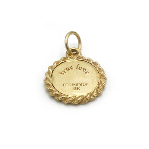 Pendentif Pendentif Or jaune True Love Knot - FOUNDRAE 58 Facettes 250394R