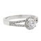 Bague 53 Bague Solitaire Or blanc Diamant 58 Facettes 578757RV