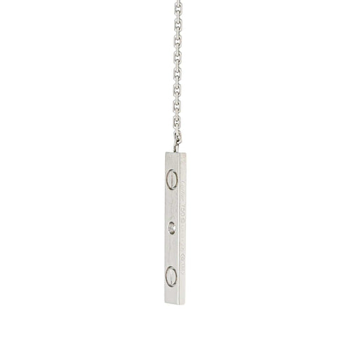 Collier Cartier Collier Love Or blanc Diamant 58 Facettes 4155735CN