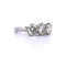 Bague 55 BAGUE ANTIQUE EN PLATINE AVEC DIAMANTS 58 Facettes