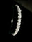 Bracelet Bracelet rivière or blanc totalisant 7.50 carats 58 Facettes