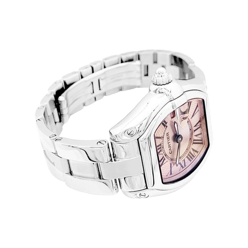 Montre Montre Cartier, "Roadster", acier. 58 Facettes 35136