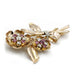 Broche Broche or, platine, diamants, rubis 58 Facettes 240389R