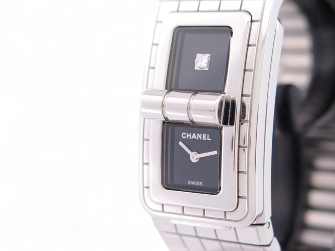 montre CHANEL code coco h5144 diamant en acier garantie quartz 58 Facettes 270044