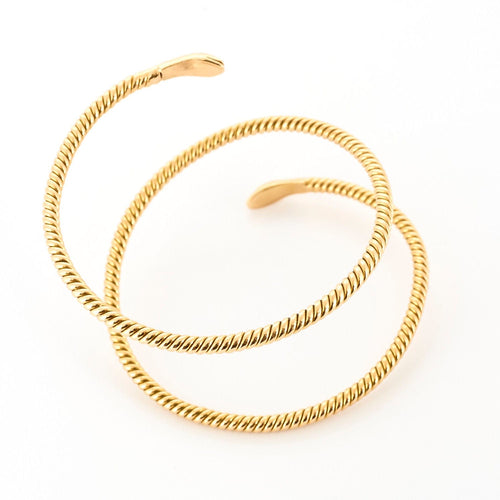 Bracelet Bracelet Double Tête de Serpent 58 Facettes LP851/14