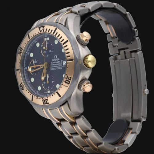 Montre Omega Montre Seamaster 300M Chronograph Titanium  / Or Rose 18K 58 Facettes MT42373