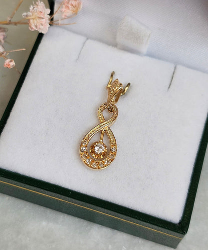 Pendentif Pendentif Diamants or rose 58 Facettes 643