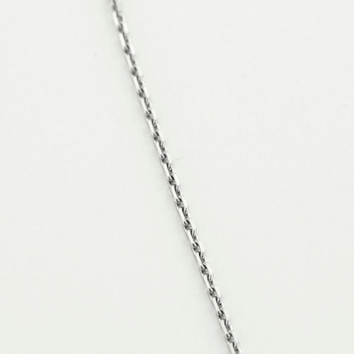 Collier Collier or blanc, émeraude et diamants 58 Facettes EB5