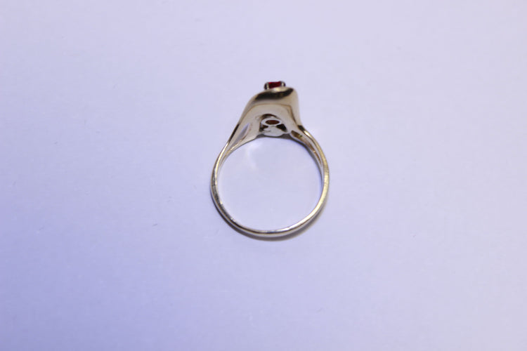 Bague 47 Bague Or Saphir, Rubis et Oxyde de Zirconium 58 Facettes