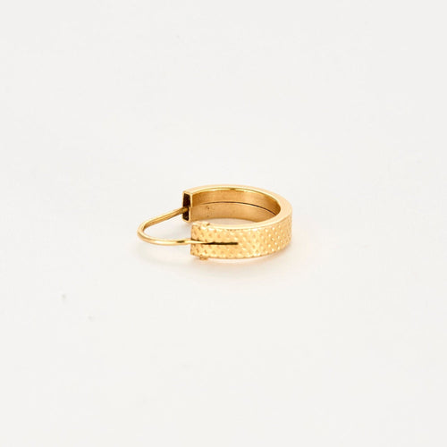 Boucles d'oreilles Paire de boucles d'oreilles créole or jaune 58 Facettes LP855/5