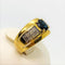 Bague Bague en Or jaune avec Saphir et Diamants 58 Facettes 20400000477