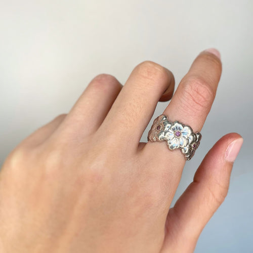 Bague 54 Bague « BLOSSOMS » - BUCCELLATI 58 Facettes 240167R