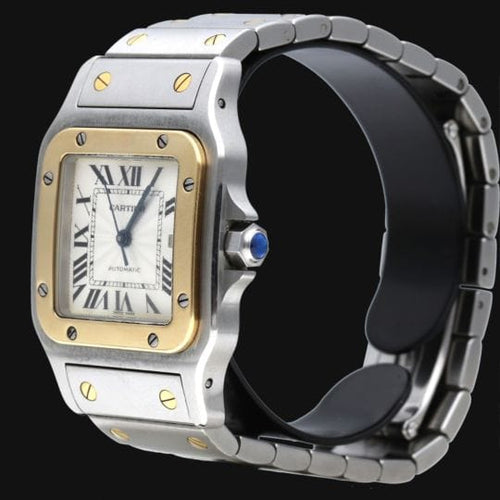 Montre Cartier Montre Santos Galbée 58 Facettes MT42754