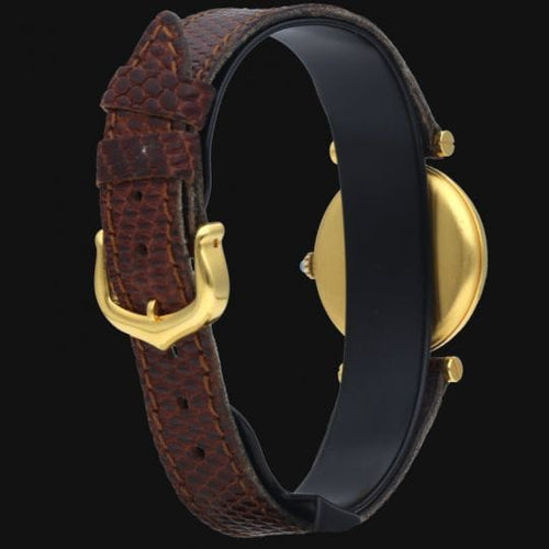 Montre Cartier Montre Must De Cartier Vermeil 58 Facettes MT42975