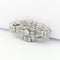 Broche Broche Art Déco en platine et diamants 58 Facettes 31309