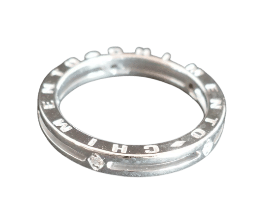 Chimento - Snubní prsten, Diamanty, bílé zlato