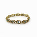 Bracelet Bracelet en or jaune et turquoises 58 Facettes