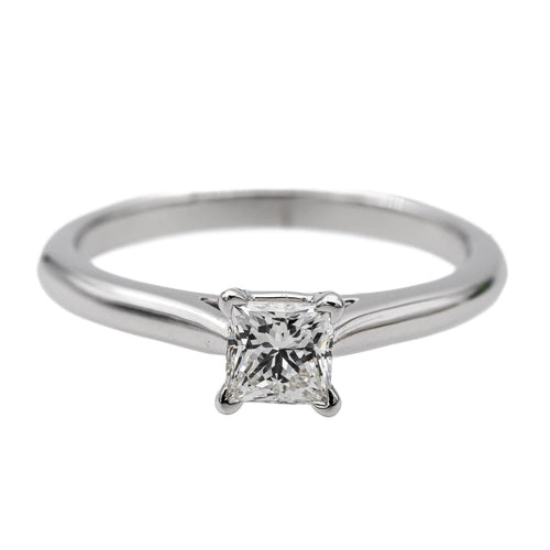 Bague 51 Cartier Bague Solitaire  Platine Diamant 58 Facettes 2595386CN