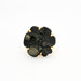 Bague 56 CHANEL - Bague Camélia or jaune onyx 58 Facettes 120