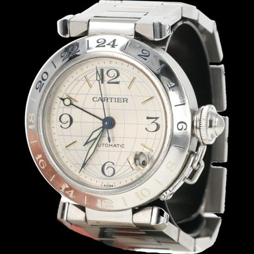 Montre Cartier Montre Pasha Gmt 58 Facettes MT45246