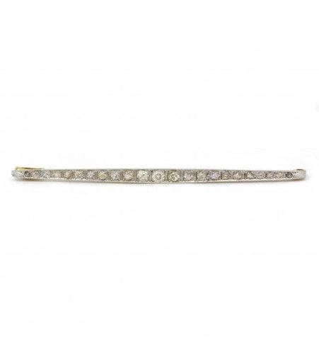 Broche Broche - Deux Ors & diamants 58 Facettes 230029SP