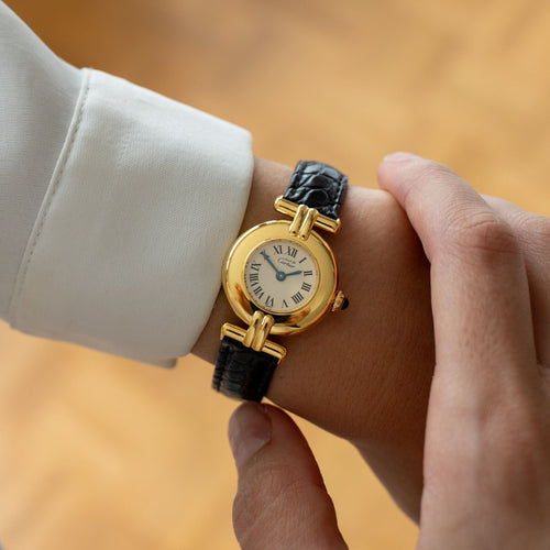 Cartier Must Colisée - Ivory roman dial 58 Facettes