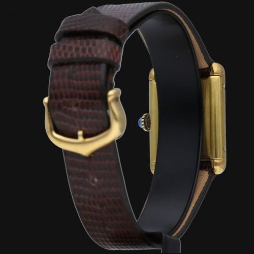 Montre Cartier Montre Tank Vermeil 58 Facettes MT42244
