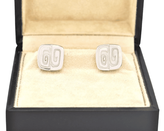 Boutons de manchette Boutons de manchette Bulgari de la collection Tematica 58 Facettes 12162