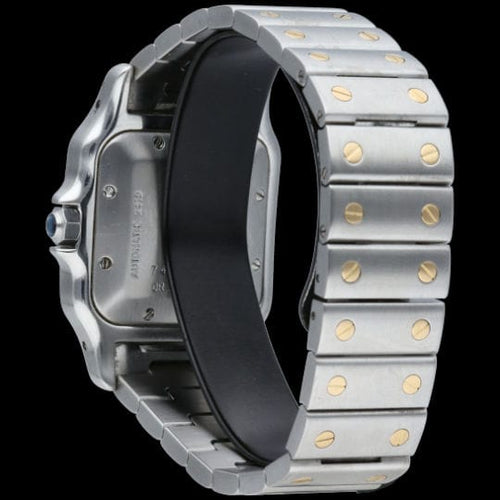 Montre Cartier Montre Santos Galbee Or Jaune 18K / Acier 58 Facettes MT42135