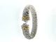 Bracelet Bersani Bracelet modèle Cuff flexible en or  avec diamants 58 Facettes