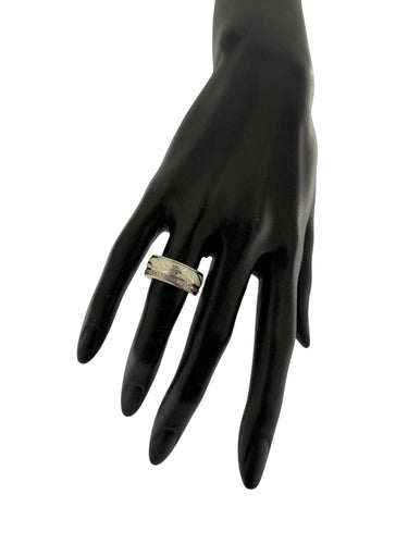 Bague 54 Wellendorff -  bague cinétique or blanc, or rose, émail et diamants 58 Facettes