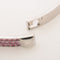 Bracelet HERMES - Bracelet Collier de chien Or blanc et Saphir 58 Facettes