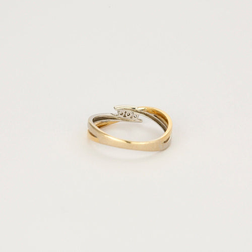 Bague Bague Union 2 ors et diamants 58 Facettes LP1037/12