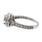 Van Cleef & Arpels Ring Solitær  Platin Diamant 