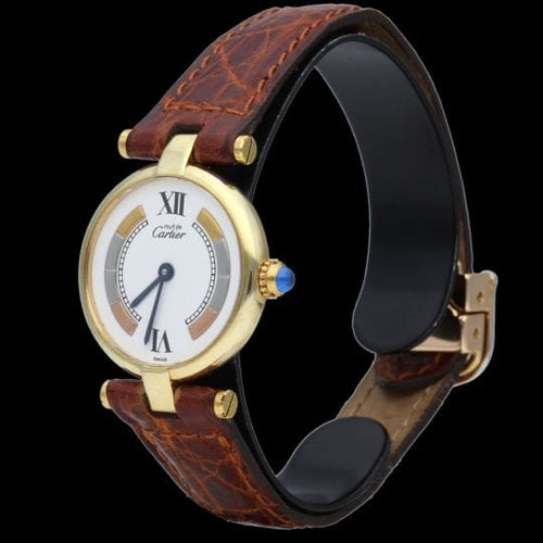 Montre Cartier Montre Trinity  Must De Cartier Vermeil 58 Facettes MT41247