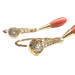 Boucles d'oreilles Boucles d'oreilles Art Déco corail perles diamants 58 Facettes Q149B