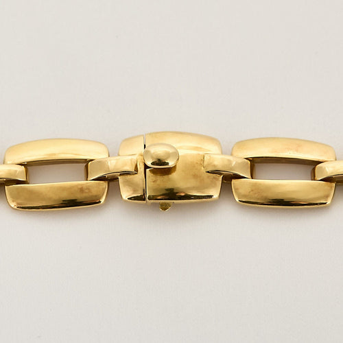 Collier Collier en Or jaune et diamants 58 Facettes REU1213